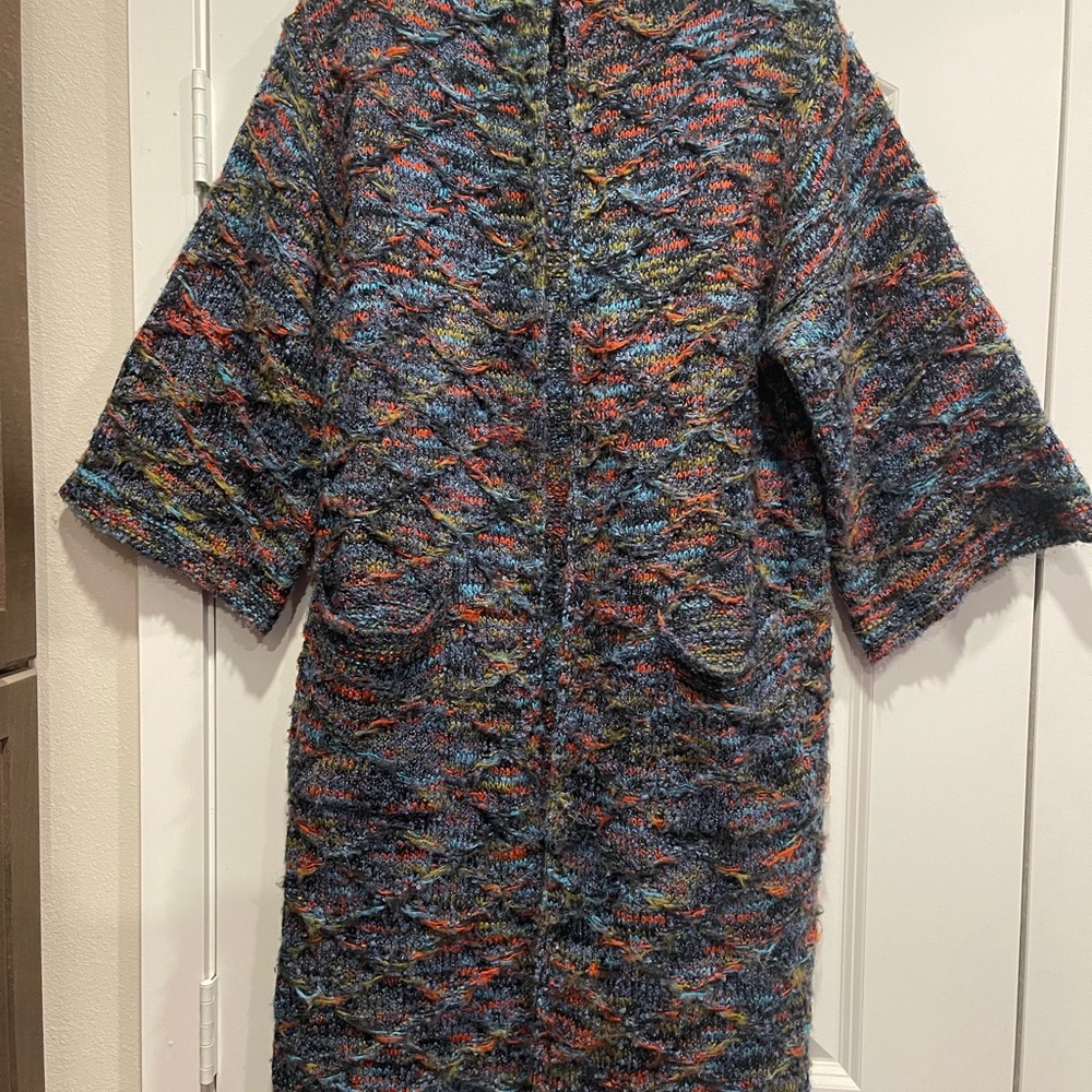 Soft Surroundings Do Everything in Love Boho Duster Cardigan Sweater